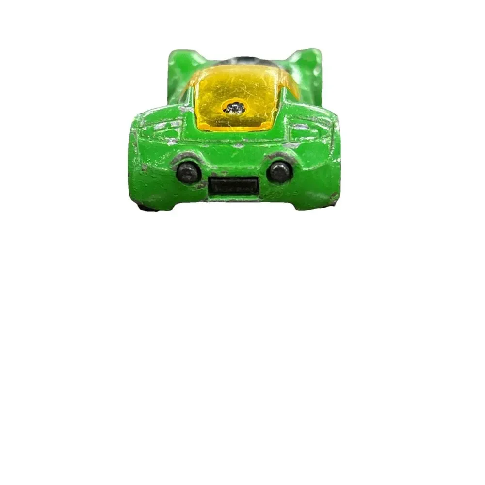 Hot Wheels 2001 Green Ballistik Hot Wheels Cab Co. Taxi Made in Thailand *ROUGH*